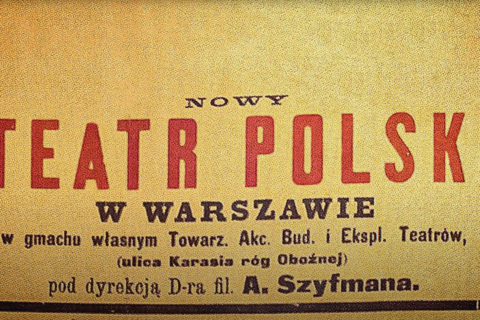 Historia mówiona Teatru Polskiego w Warszawie. W 110. rocznicę otwarcia Teatru